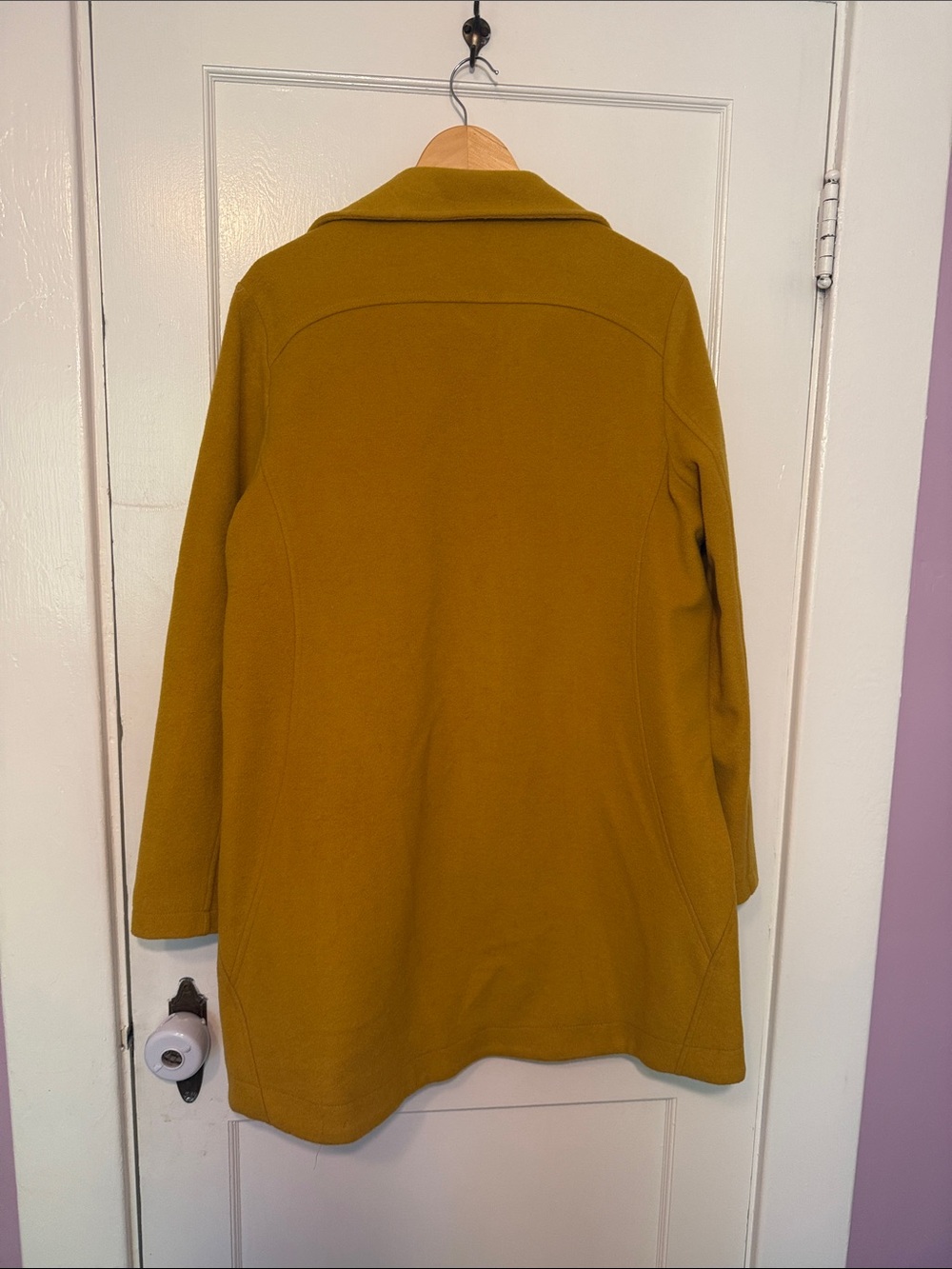 Pendleton Mustard Wool Pea Coat - Picture 6 of 6